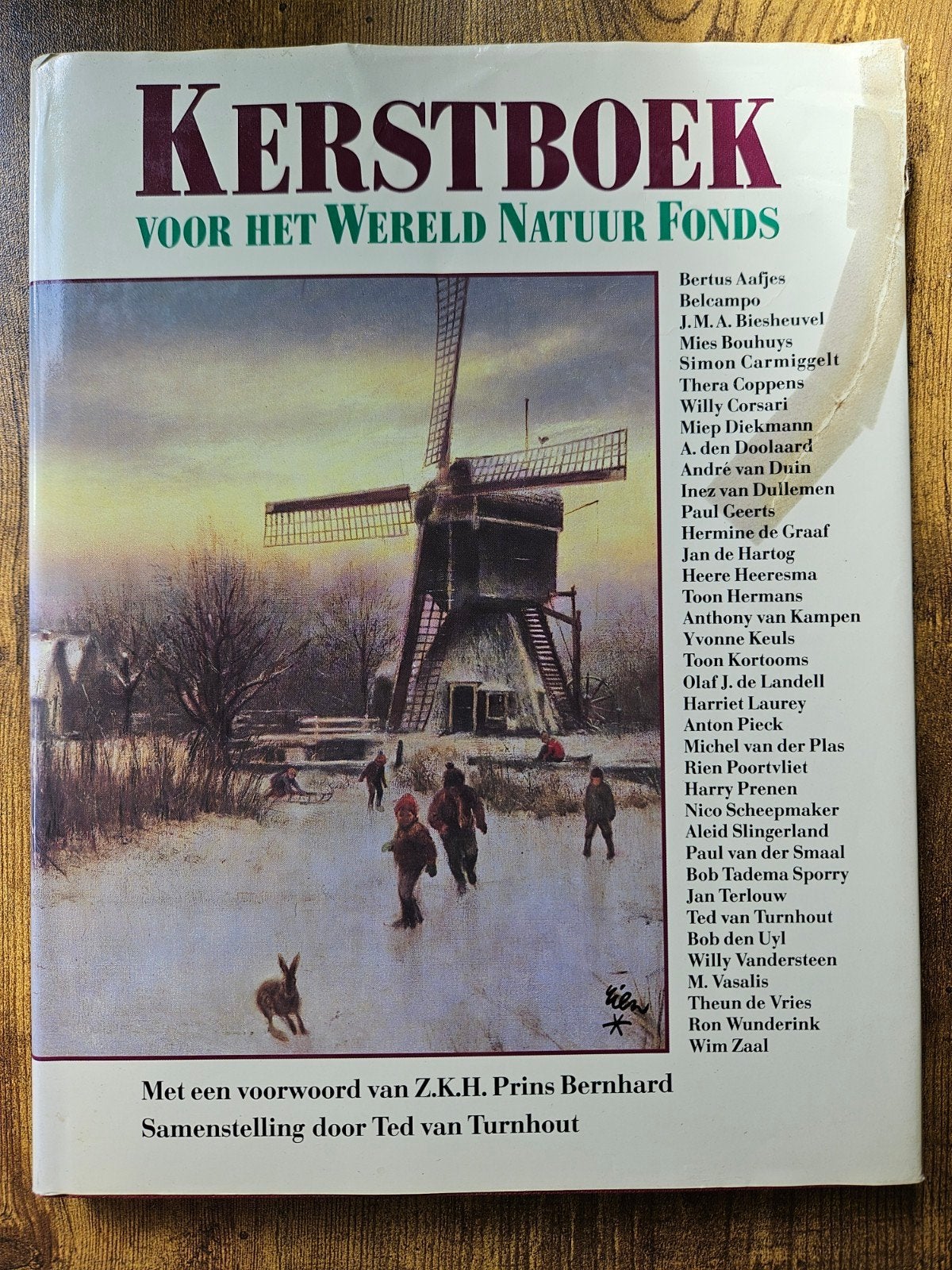 Kerstboek voor het Wereld Natuur Fonds - 1987, Ophalen of Verzenden, Zo goed als nieuw, Nederland