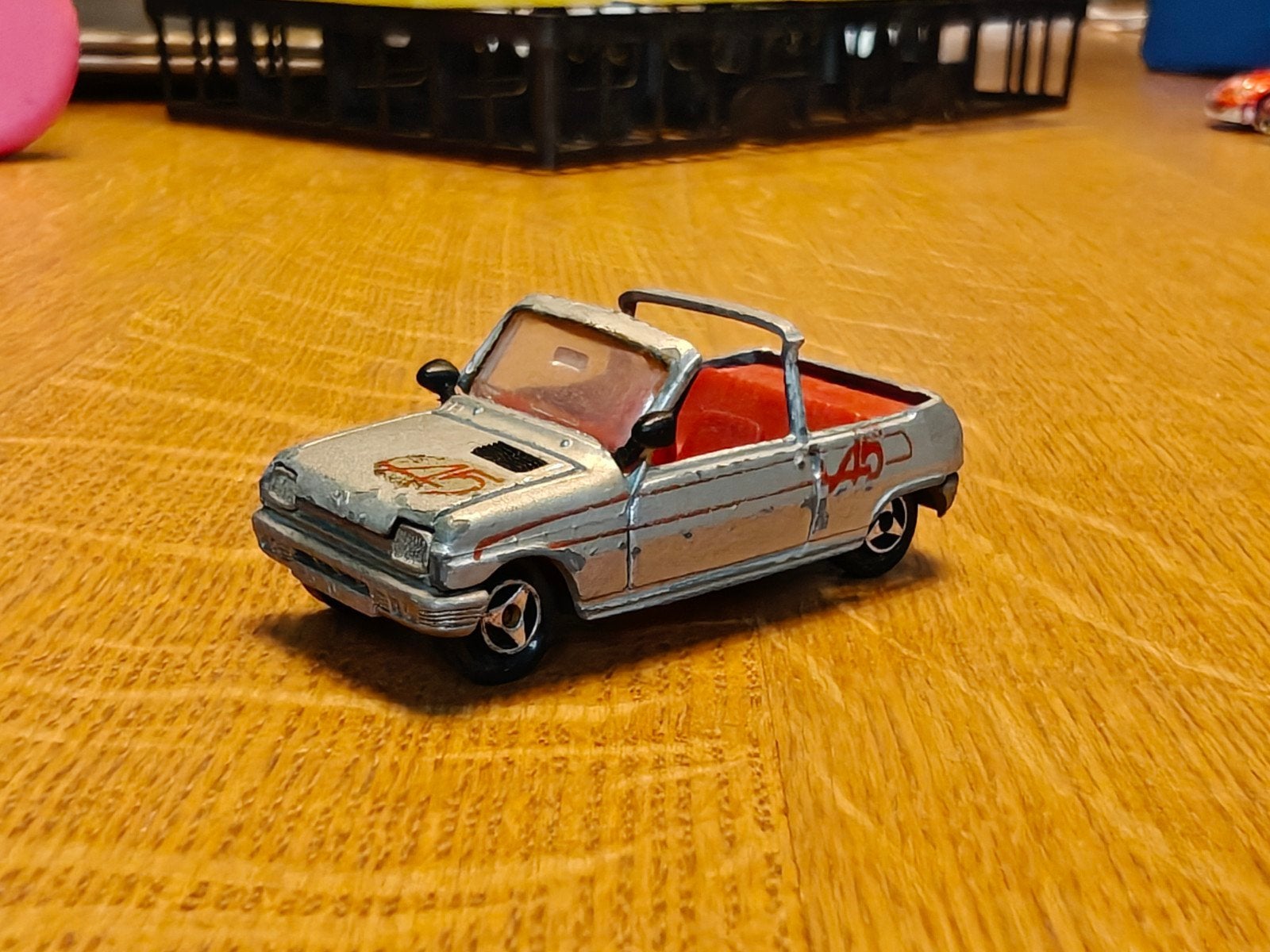 Majorette Renault 5 Cabrio, Ophalen of Verzenden, Zo goed als nieuw, Auto