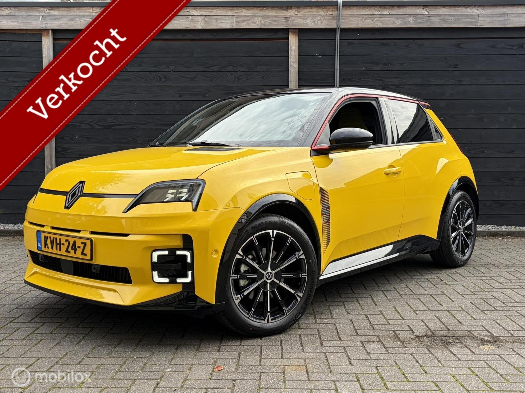 Renault 5 comfort range iconic cinq 52 kWh, Auto's, Stof, Gebruikt, 150 pk, Onderhoudsboekje