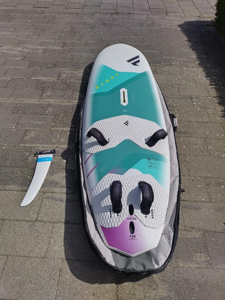Fanatic Blast HRS 132, Watersport en Boten, Windsurfen, Ophalen, Minder dan 250 cm, Zo goed als nieuw, Met vin(nen)