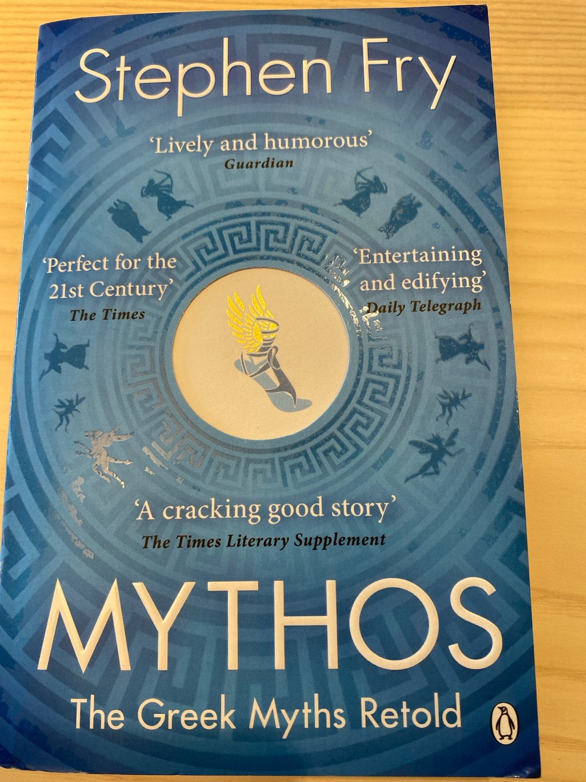 Mythos - The Greek Myths Retold door Stephen Fry, Ophalen of Verzenden, Gelezen, Europa overig