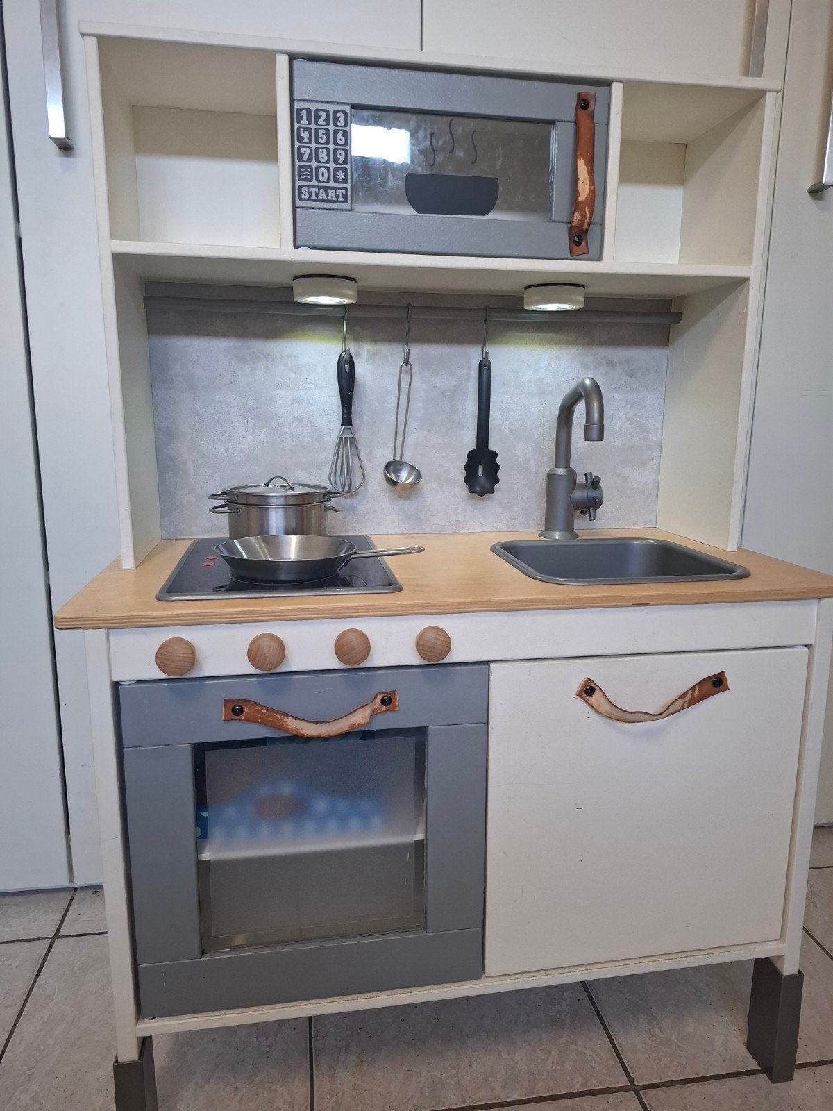 Speelgoed keuken ikea + accessoires, Ophalen, Gebruikt