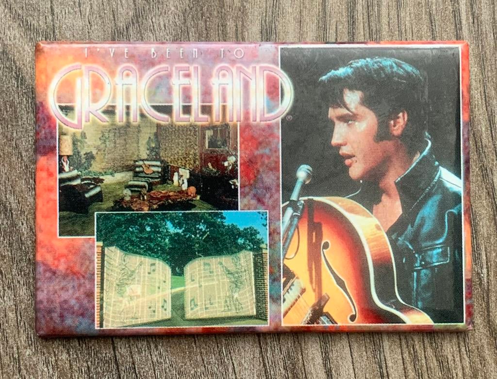 Elvis Memphis “Graceland” Magneet, Verzamelen, Ophalen of Verzenden