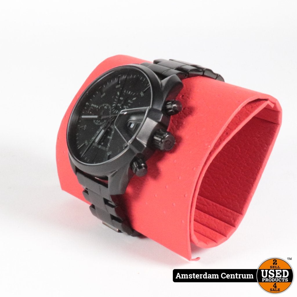 Diesel DZ-4537 MS9 Chrono Horloge - Nette Staat, Sieraden, Tassen en Uiterlijk, Horloges | Heren, Diesel, Gebruikt, Support@diesel.com