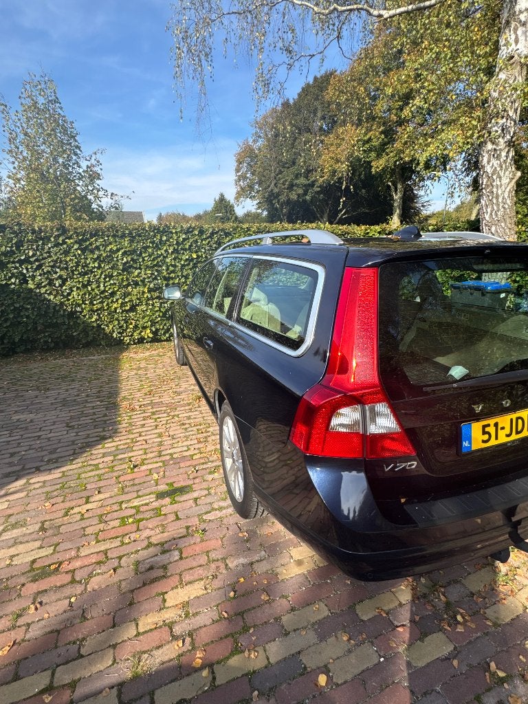 Volvo V70 2.0 2009 Blauw summum, Auto's, Voorwielaandrijving, 145 pk, Beige, 4 cilinders