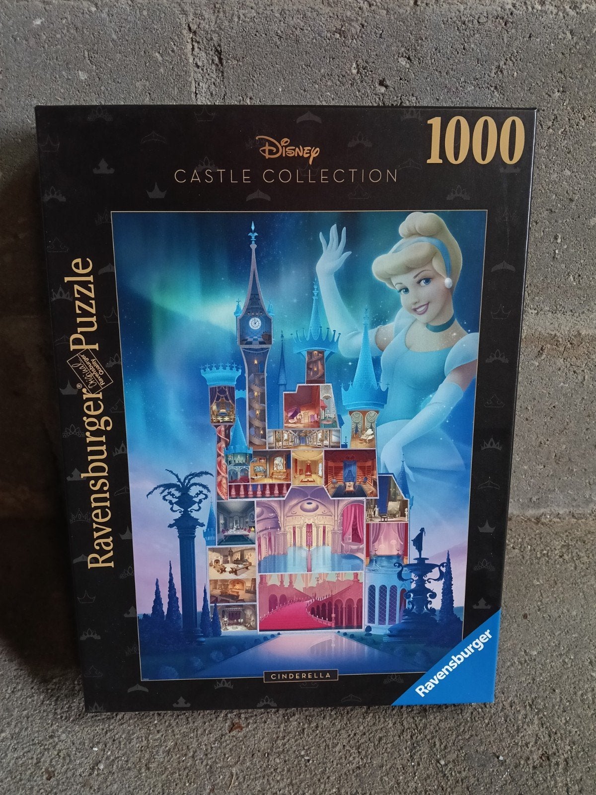 Disney castle collection - Cinderella, Ophalen of Verzenden, 500 t/m 1500 stukjes, Zo goed als nieuw, Legpuzzel