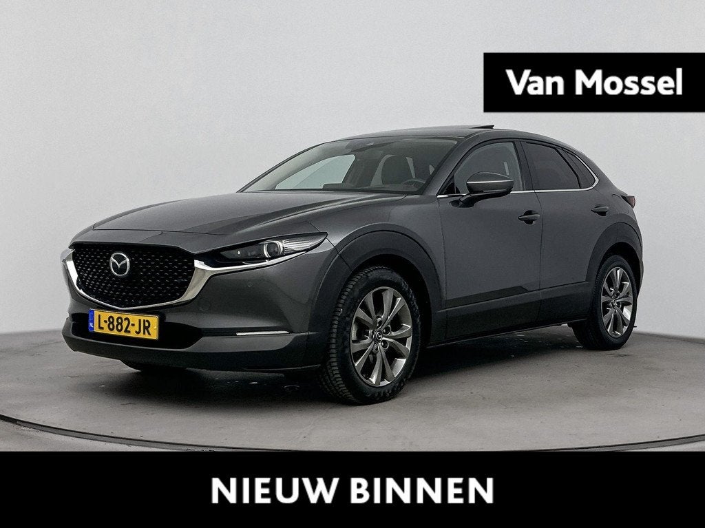 Mazda CX-30 2.0 e-SkyActiv-X M Hybrid Luxury, Auto's, Mazda, 1998 cc, Gebruikt, Handgeschakeld, 600 kg