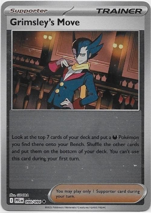 Phantasmal Flames,  Grimsley's Move [reverse] 90/94, Verzenden, Nieuw, Losse kaart