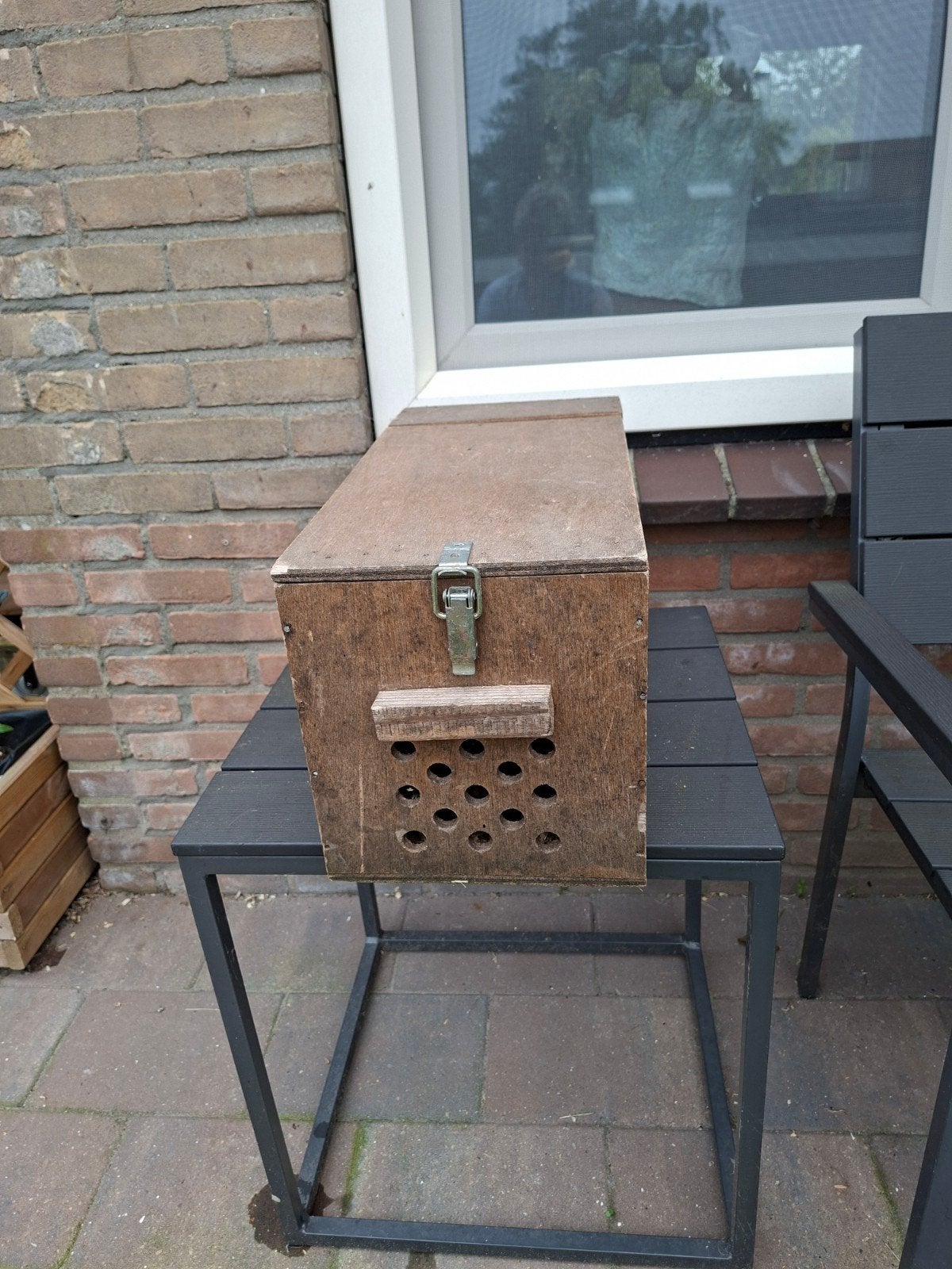 Houten Transport kist., Ophalen, Gebruikt, Overige typen