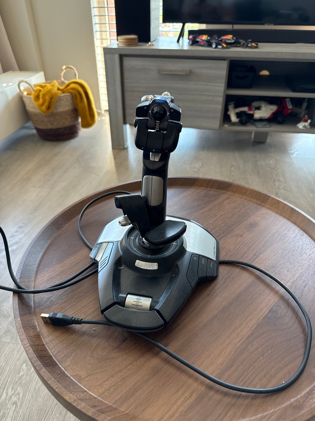 Saitek Cyborg X Flight Stick Joystick voor PC, Ophalen, Gebruikt, Overige merken, PC