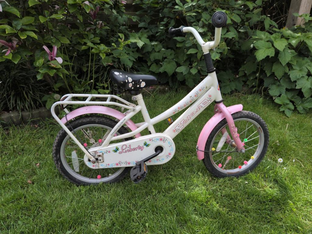 Volare kinderfiets 16 inch, Ophalen, Gebruikt, Minder dan 16 inch