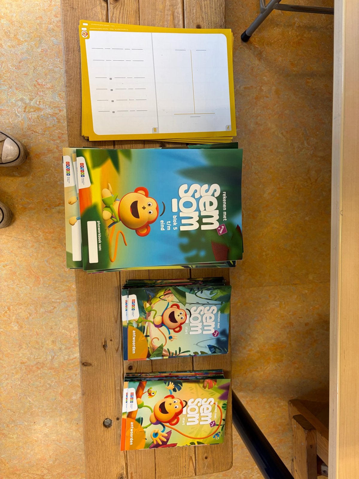 Compleet rekenpakket Sem Som - Groep 3 en 4, Ophalen, Zo goed als nieuw, Non-fictie