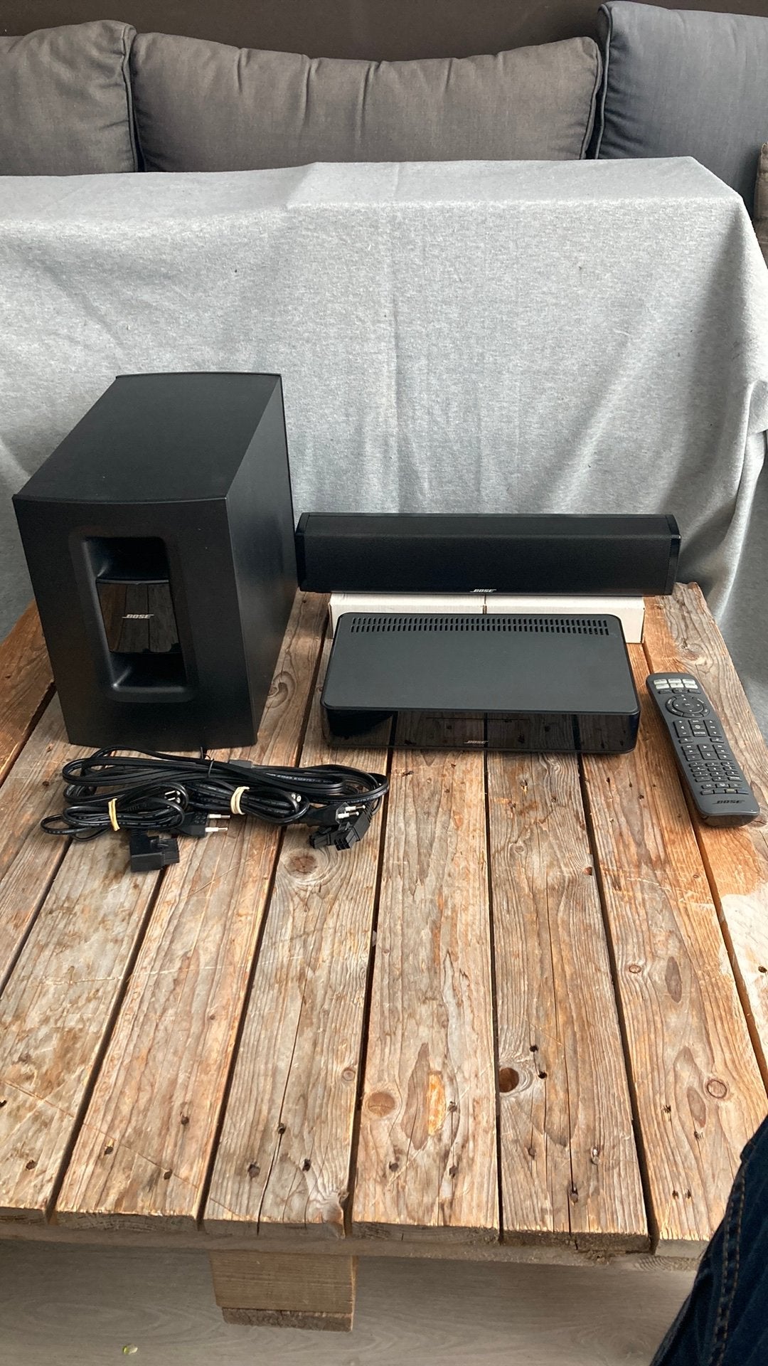 Bose cinemate 120 met soundbar, Overige merken, Soundbar, -, -
