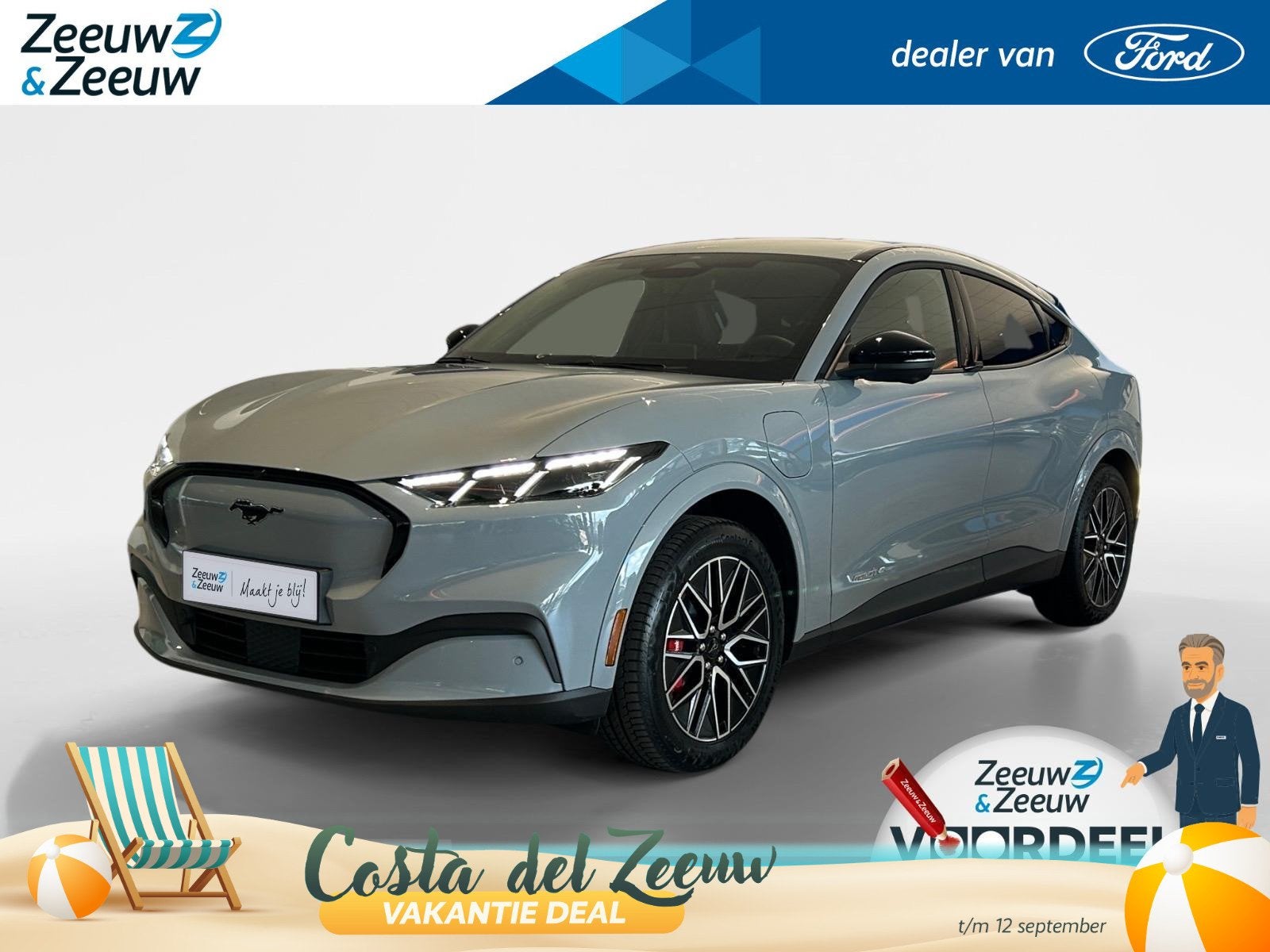 Ford Mustang Mach-E Extended Premium RWD 88 kWh | Direct Lev, Automaat, 12 maanden, Achterwielaandrijving, 615 km