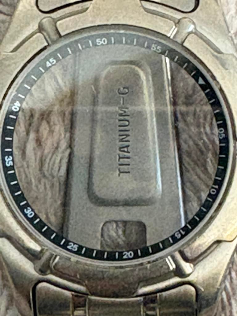 Seiko horlogeband 4450 Titanium-G, Ophalen of Verzenden, Zo goed als nieuw, Overige materialen, Seiko