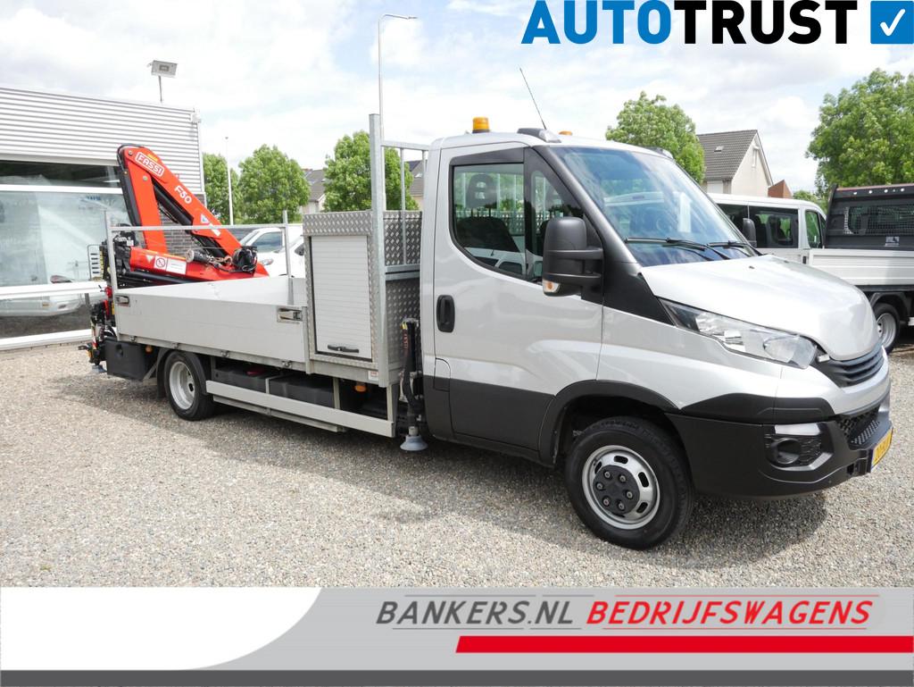 Iveco Daily 50C15 3.0 150PK, Airco, Open laadbak, Dubbel luc, Auto's, 4520 kg, Gebruikt, 4 cilinders, Bedrijf