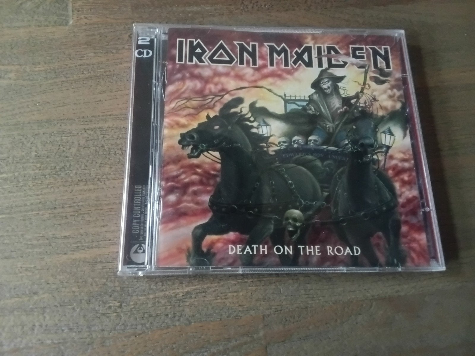 Iron Maiden-Death on the Road dubbel cd uit 2005, Ophalen of Verzenden, Zo goed als nieuw