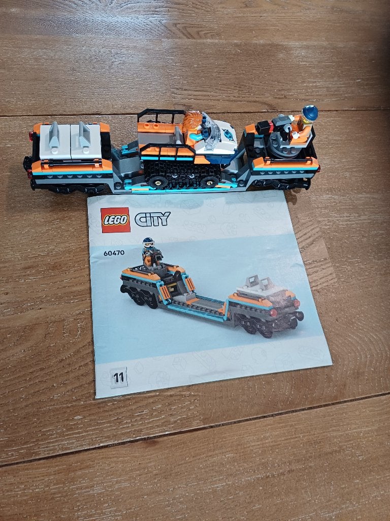 Lego City Arctic Transport (60470) - Zo goed als nieuw, City, Lego, Inclusief instructies, Ophalen of Verzenden