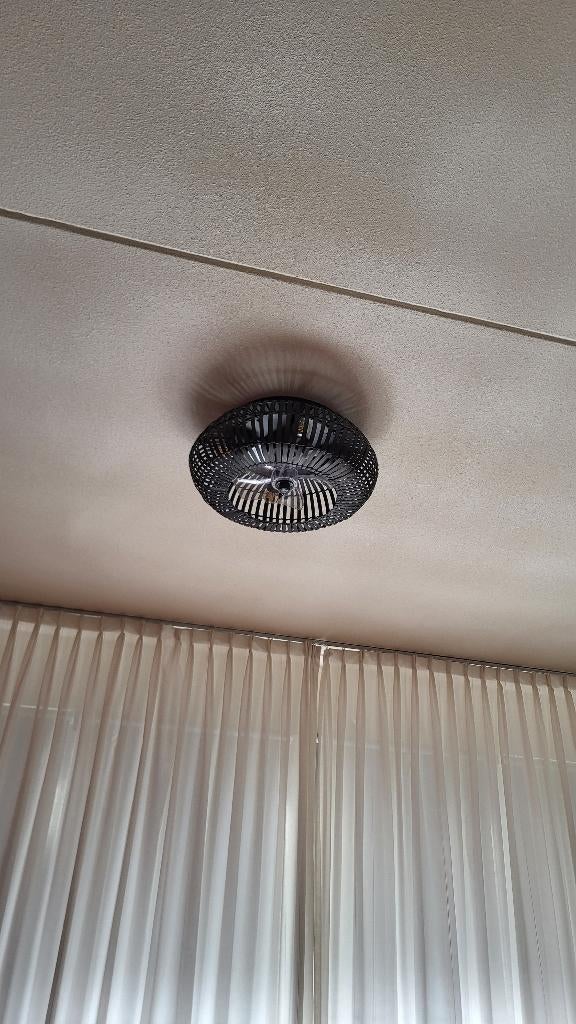te koop ventilator plafond lamp, Ophalen, Zo goed als nieuw, Kunststof