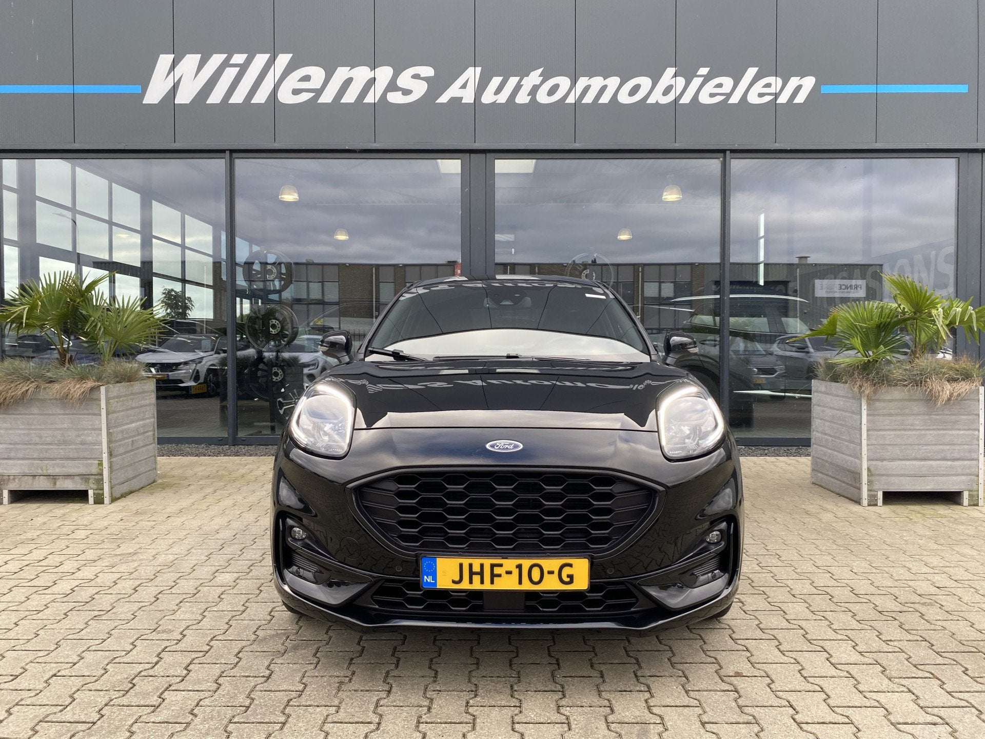 Ford Puma 1.0 EcoBoost Hybrid ST-LINE 155 PK Adaptive Cruise, Auto's, Ford, Stof, Euro 6, Met garantie (alle), Overige brandstoffen