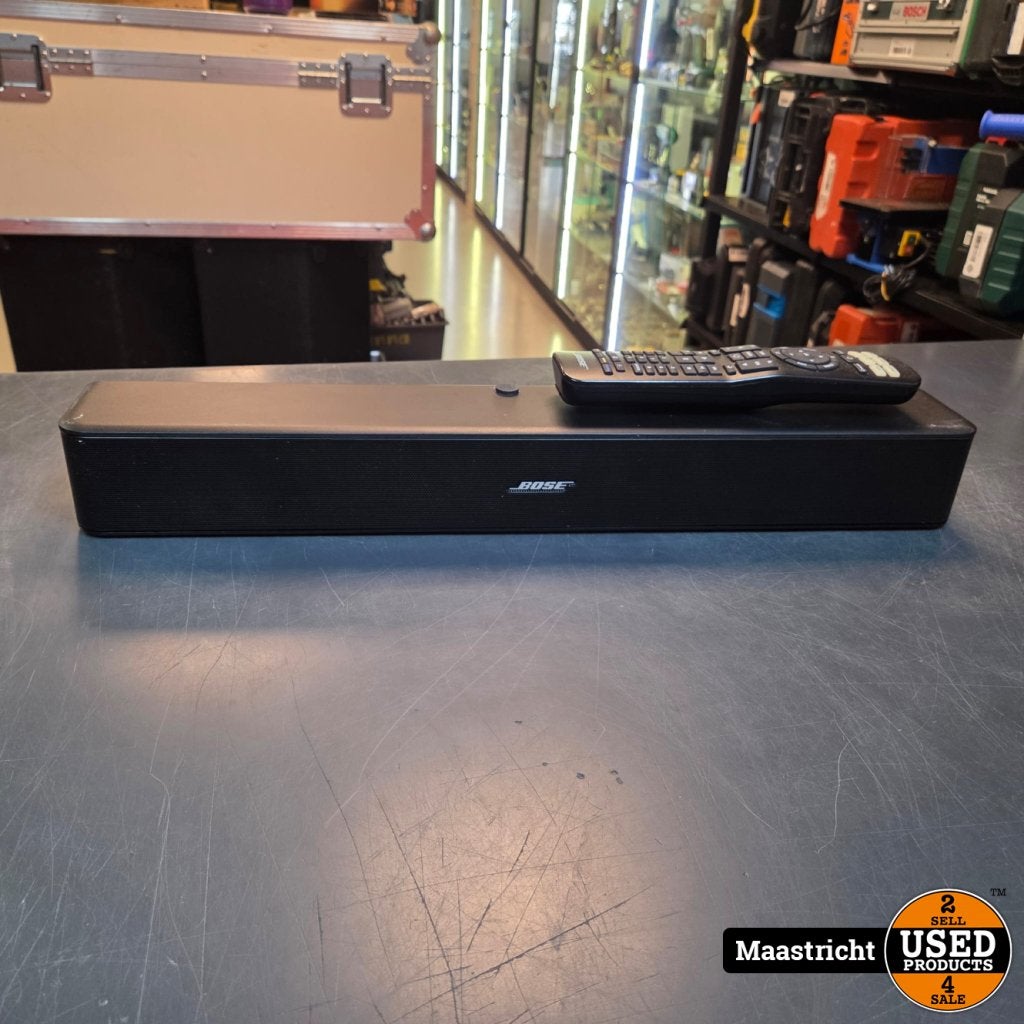 Bose soundbar Solo 5 TV sound system, Bose, Gebruikt, Support@bose.com, The Mountain
Framingham, MA 01701
USA