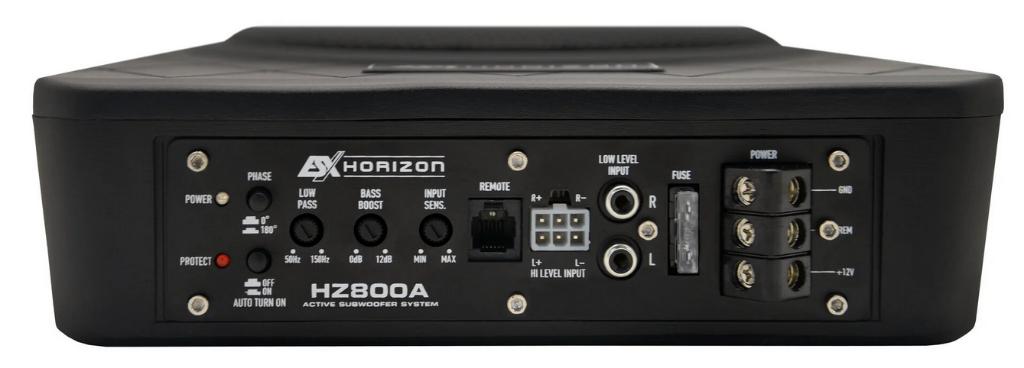 ESX Horizon HZ800A Active 8 inch underseat subwoofer, Auto diversen, Autospeakers, Audio Design, Nieuw, Am Breilingsweg 3, 76709 Kronau, Duitsland