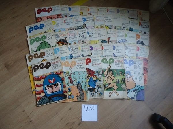 Weekblad Pep 1972, Boeken, Gelezen, Europa, Ophalen of Verzenden, Meerdere comics