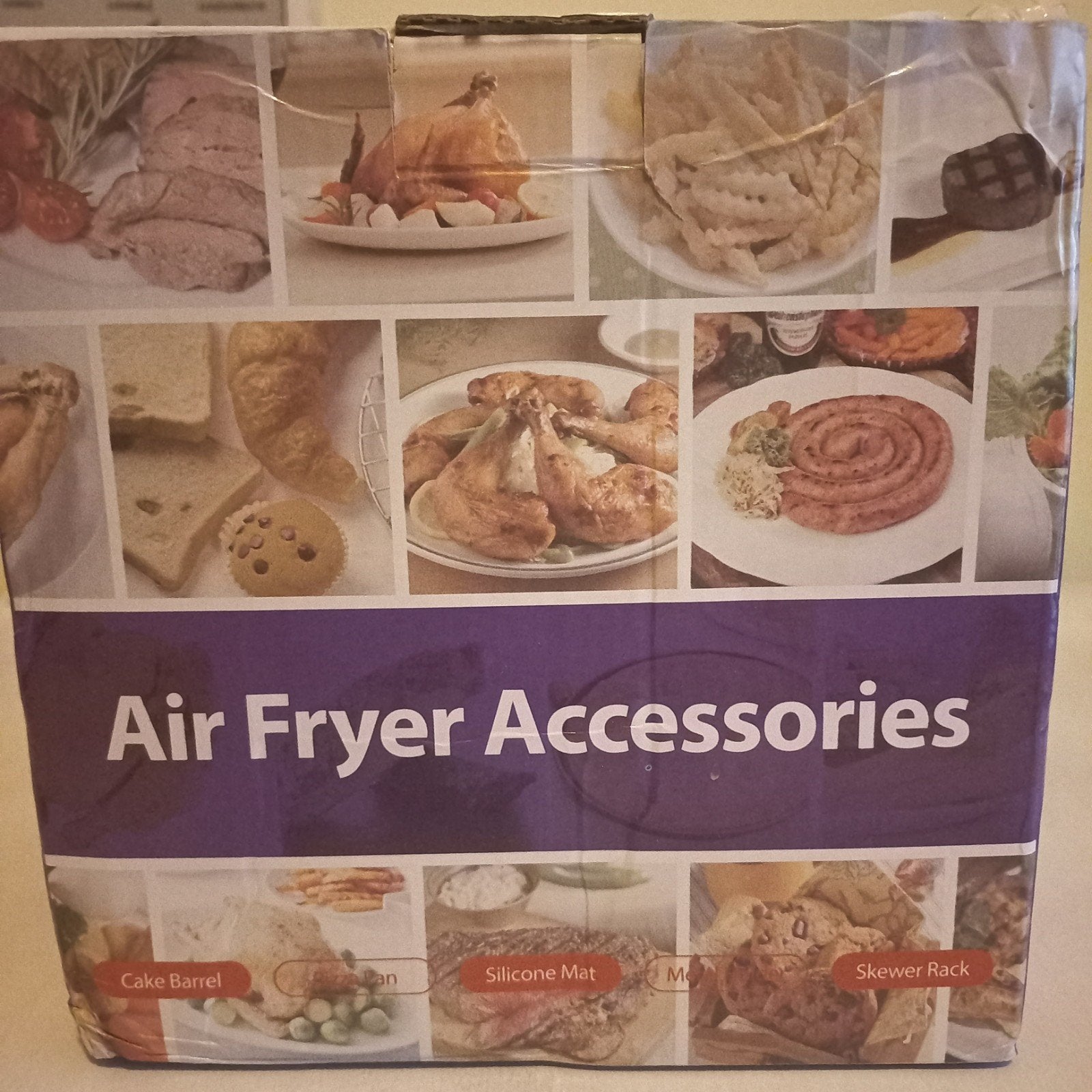 Airfryer accecoires rekjes, cake en pizzavorm, Ophalen of Verzenden, Nieuw, Airfryer XL