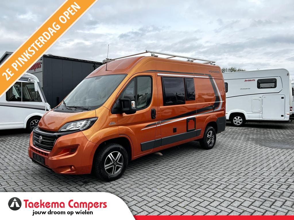 Weinsberg CaraBus 540 Dwarsbed/Euro-5/2015/5.40m/Compact, Caravans en Kamperen, Campers, Fiat, Tot en met 2, Bedrijf, 5 tot 6 meter