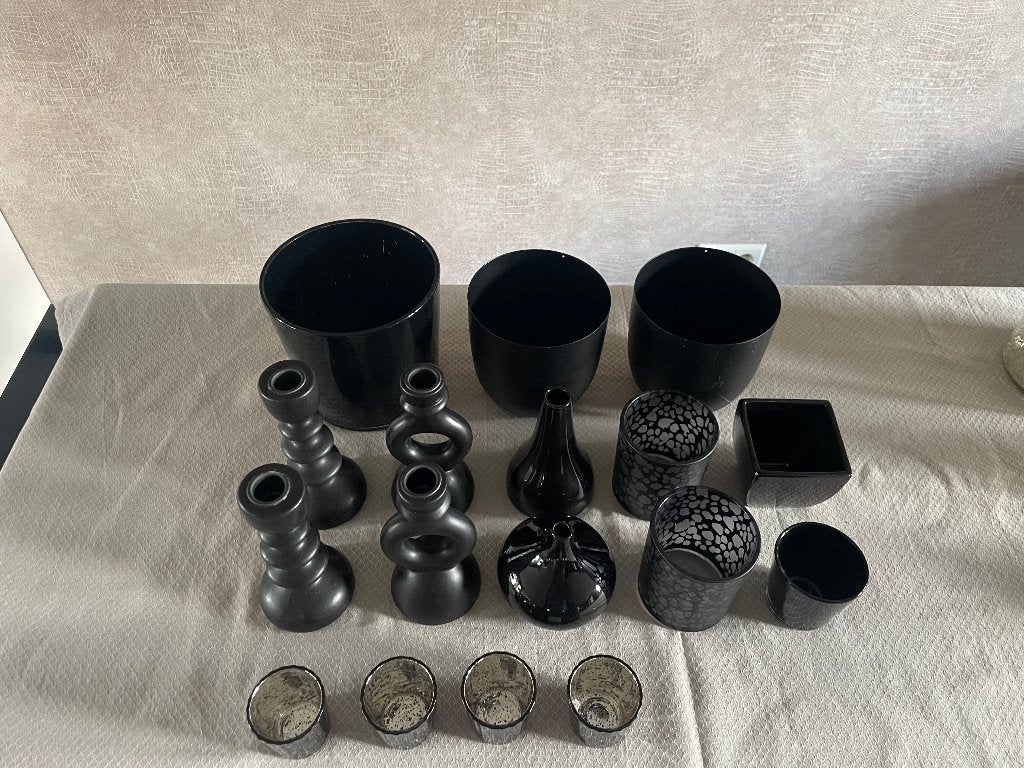 zwarte accessoires, Ophalen of Verzenden, Gebruikt, Zwart
