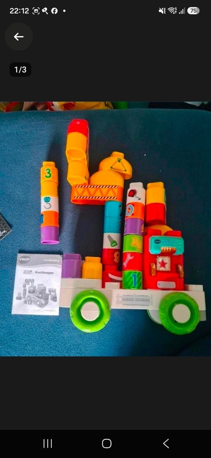 vtech vrachtwagen, Ophalen of Verzenden, Gebruikt, 6 maanden tot 2 jaar