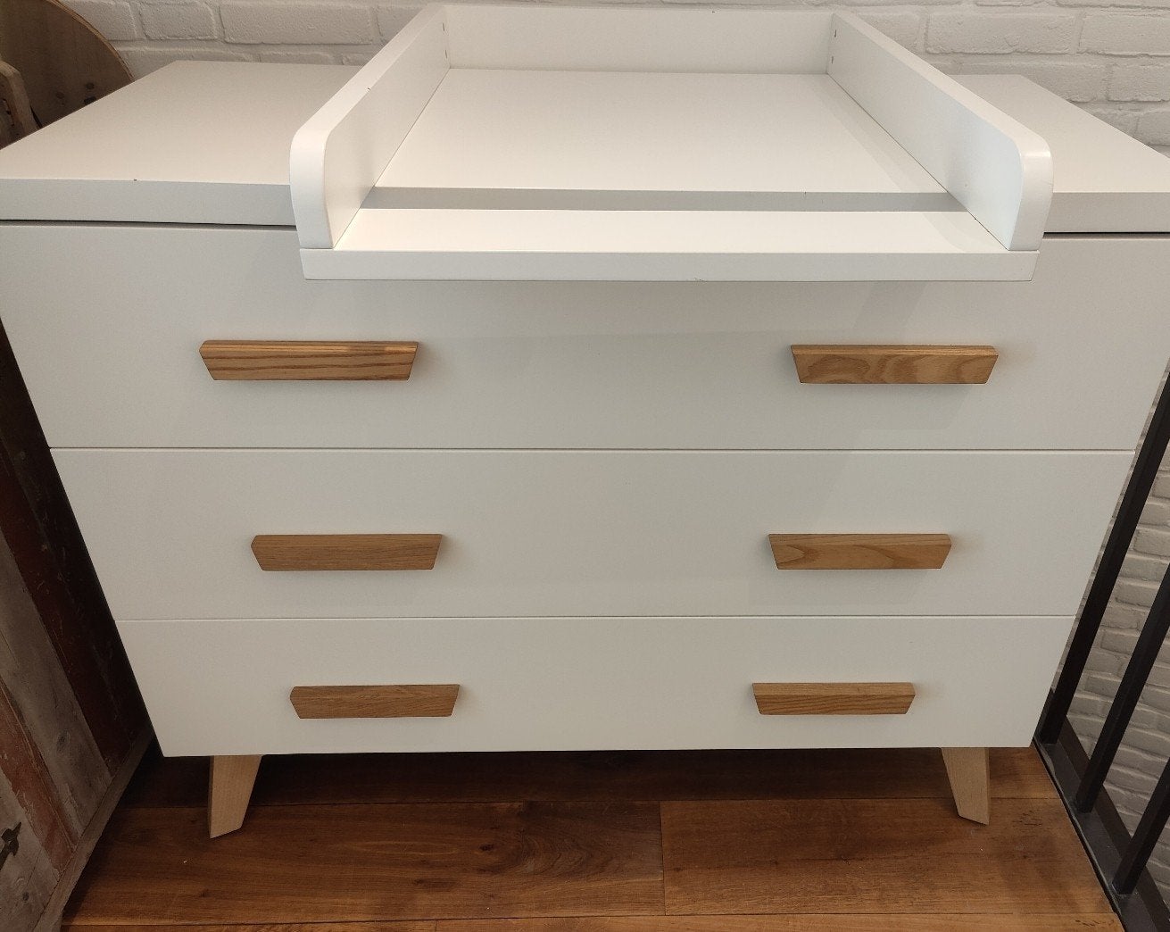 commode en ledikant twf mika, Ophalen, Gebruikt, 50 tot 70 cm, 100 cm of meer
