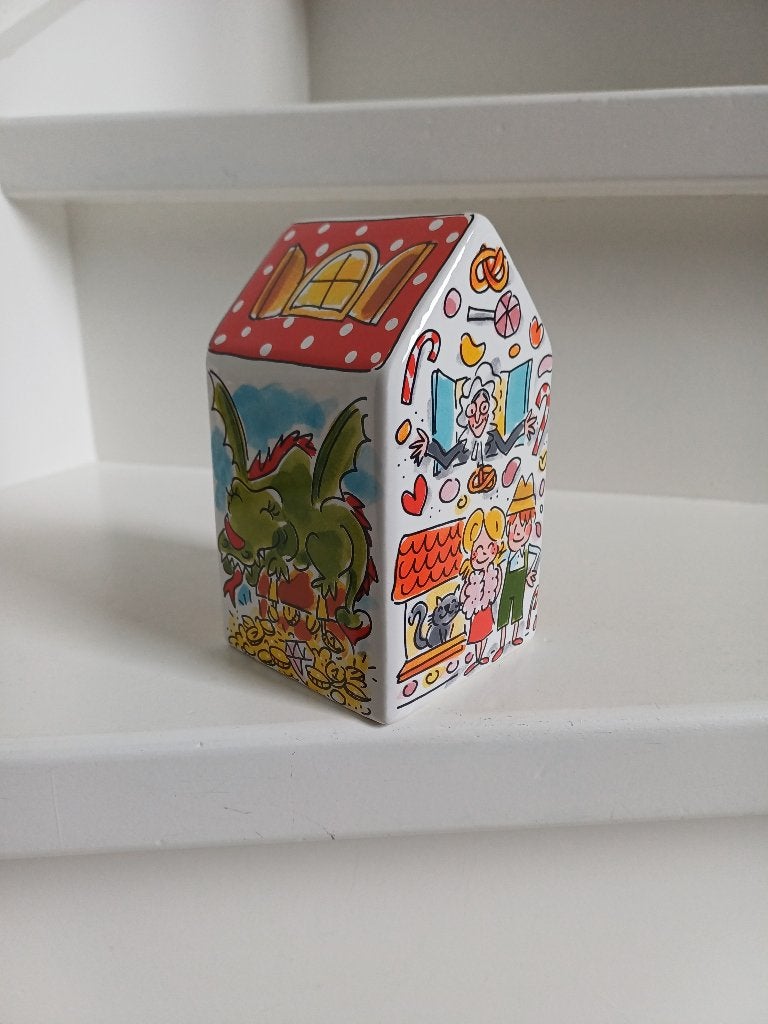 EFTELING SPAARPOT HUISJE NIEUW GEKOCHT BIJ DE EFTELING, Ophalen of Verzenden, Nieuw, Gebruiksvoorwerp