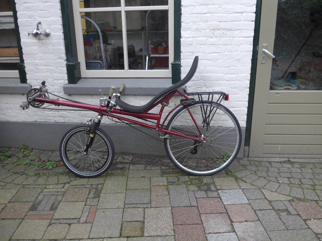 ligfiets, Gebruikt, Onderstuur, Schijfrem, Ophalen