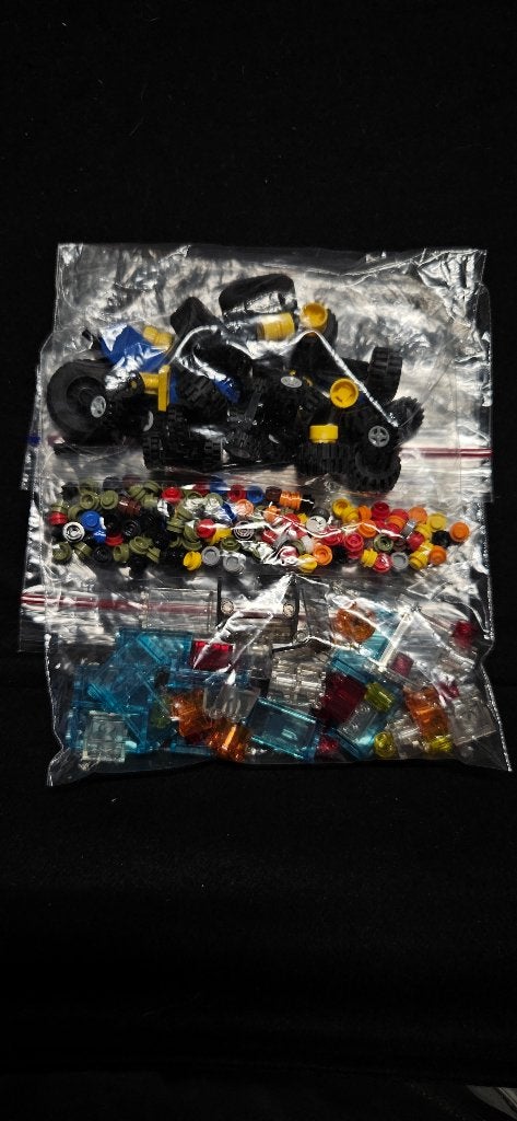Partij LEGO – wielen, banden & transparante onderdelen, Gebruikt, Lego, Aastvej 1, 7190 Billund, Denmark, Ophalen of Verzenden