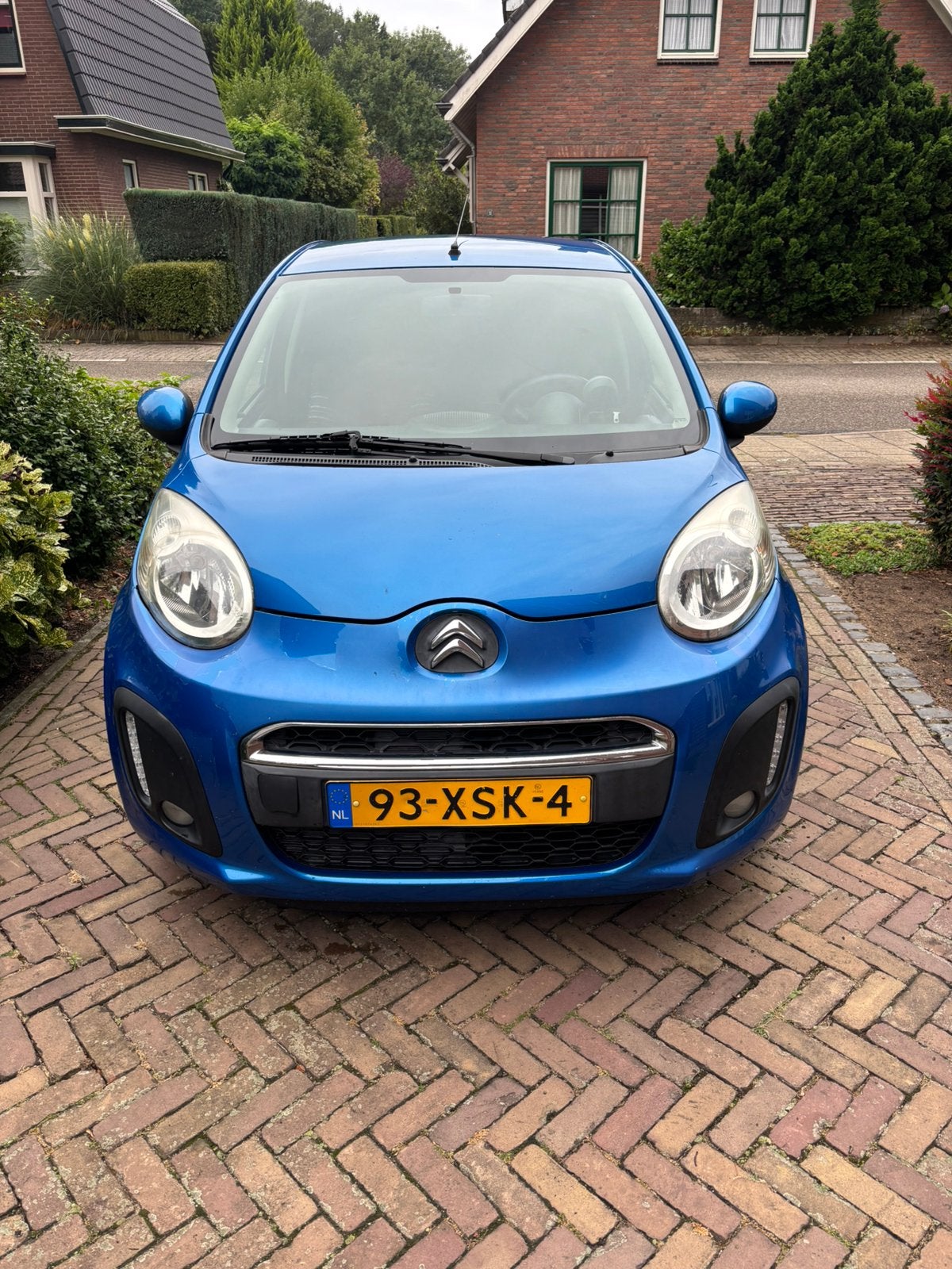 Citroën C1 1.0i 68PK 5D 2012 Blauw, Auto's, Voorwielaandrijving, C1, Origineel Nederlands, Handgeschakeld