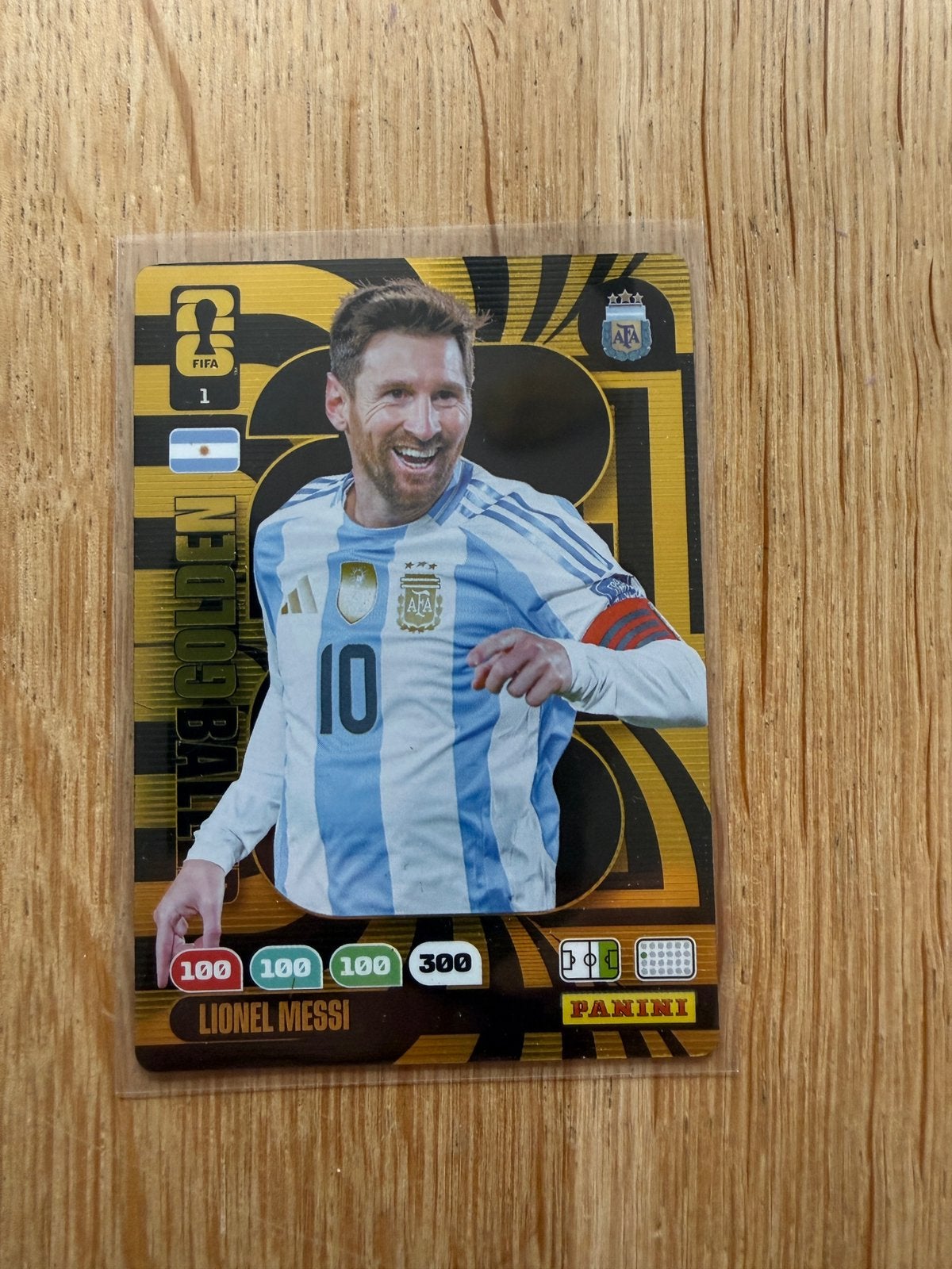 Panini WK 2026 Messi (Golden Baller) Nieuw., Ophalen of Verzenden, Nieuw, Plaatje