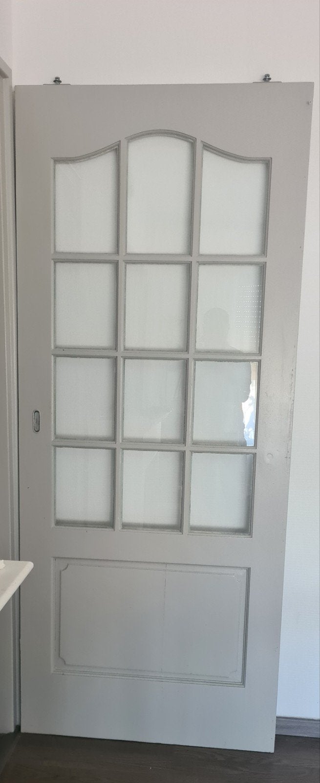 Schuif binnendeur, Ophalen, Gebruikt, 80 tot 100 cm, Binnendeur