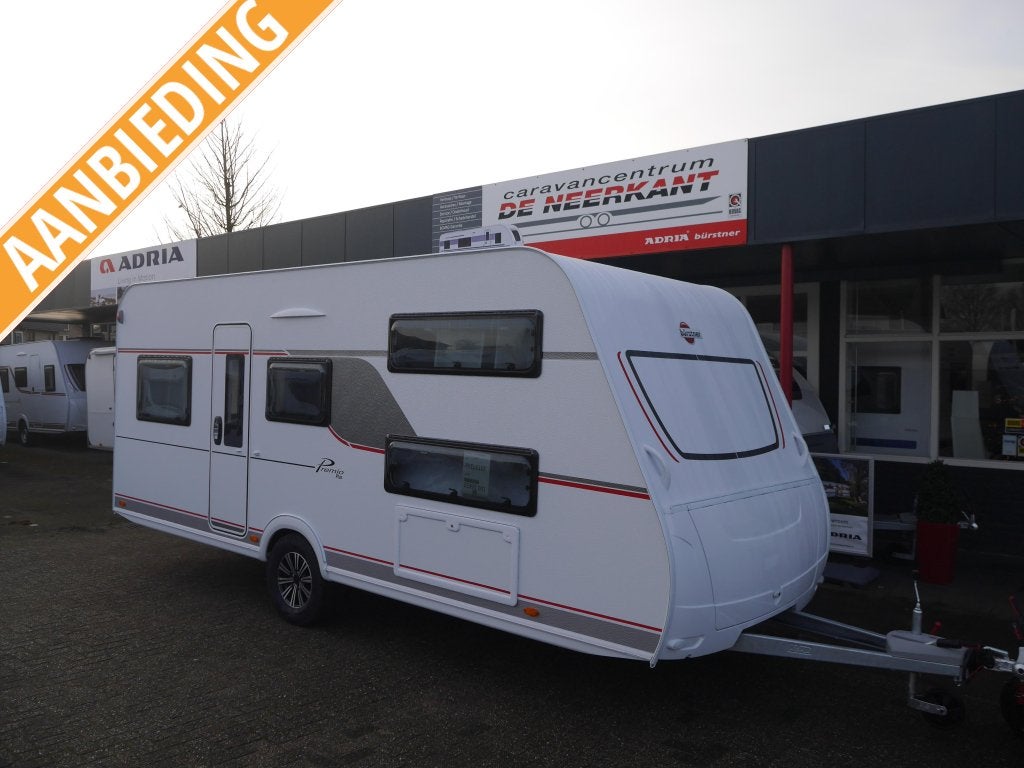 Bürstner Premio Plus 510 TK, Caravans en Kamperen, Caravans, Rondzit, Bedrijf, Bürstner, Meer dan 6