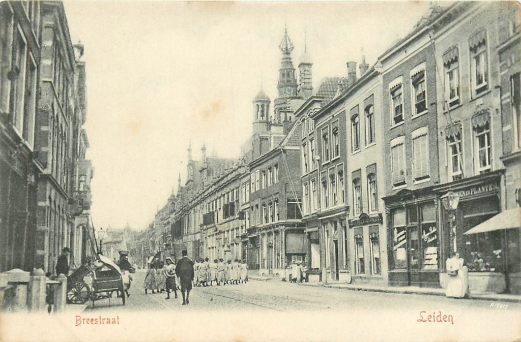 701-008-007 Leiden Breestraat, Ophalen of Verzenden, Voor 1920, Zuid-Holland