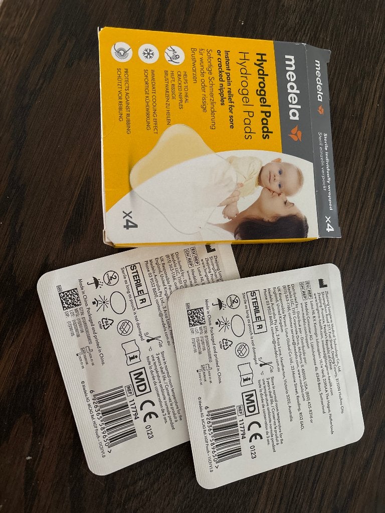 Medela hydrogel pads - 1 paar, Ophalen of Verzenden, Nieuw, Overige typen, Medela