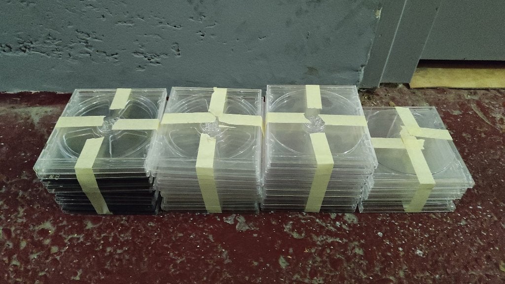 36 lege cd doosjes, Ophalen, Zo goed als nieuw, Overige typen