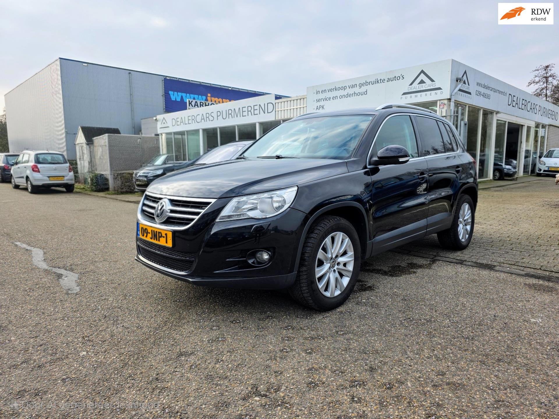 Volkswagen Tiguan 1.4 TSI Trend&Fun 4Motion, Stof, Gebruikt, Zwart, 4 cilinders