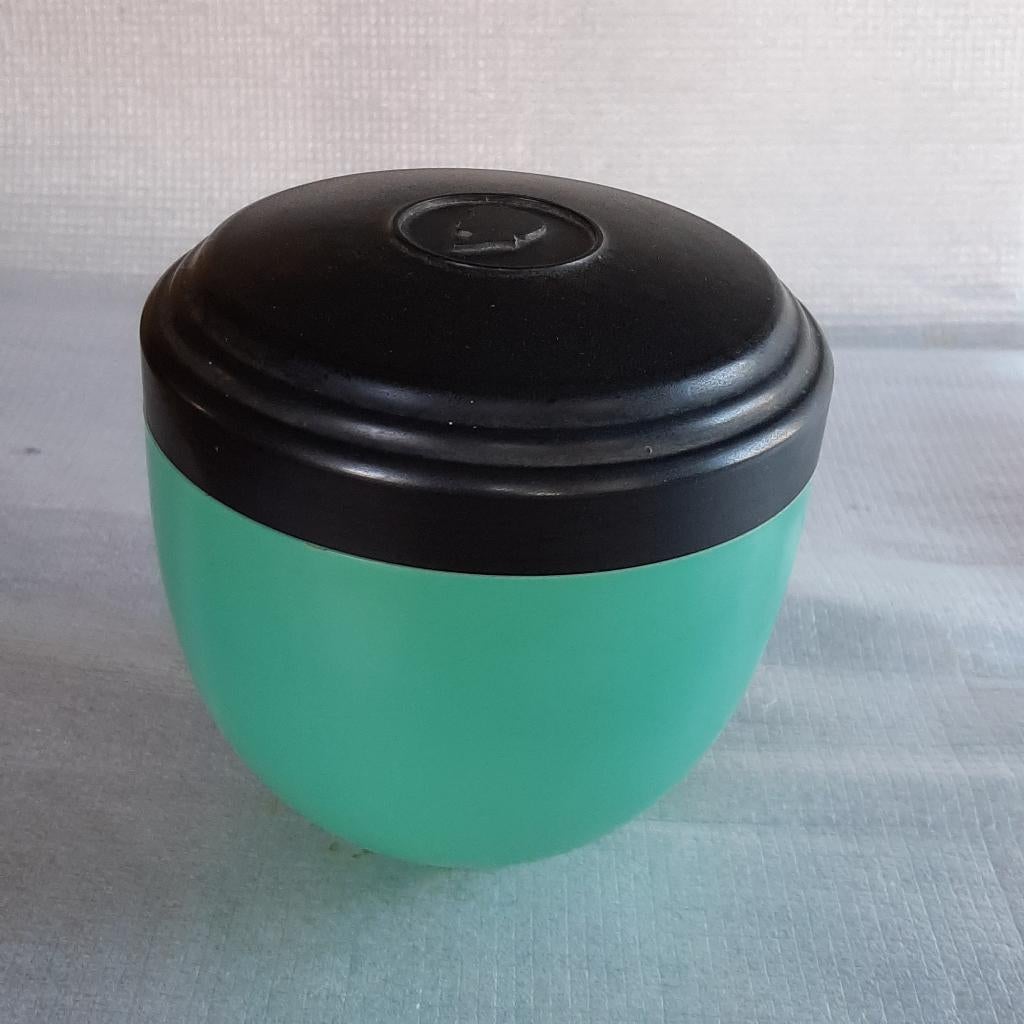 Vintage potje met schroef deksel bakeliet Schwarzkopf, Ophalen