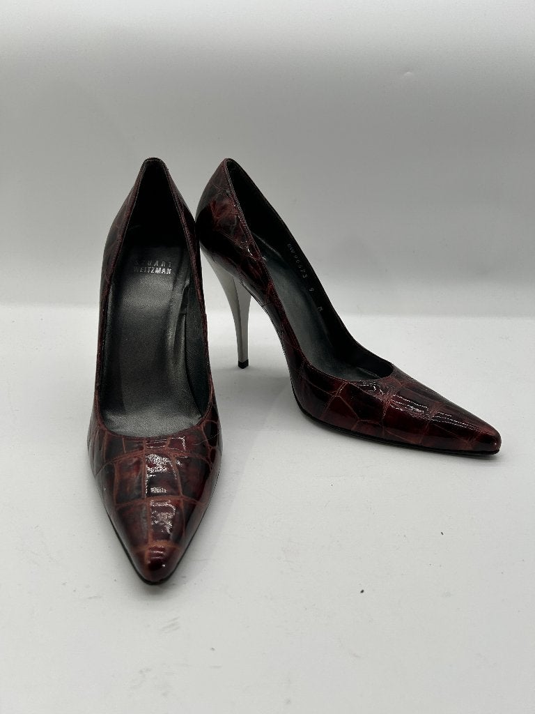 Stuart Weitzman, maat 40 stijlvol in de kleur bordeaux  ., Verzenden, Stuart Weitzman, Zo goed als nieuw, Schoenen met hoge hakken
