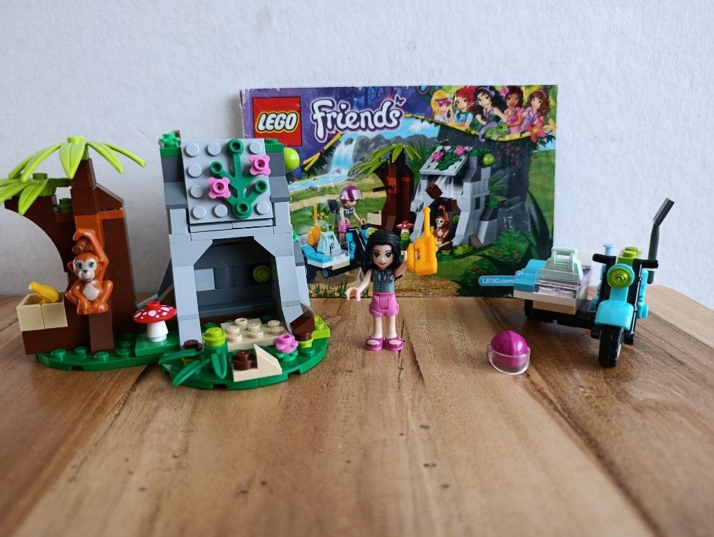 Lego Friends 41032 Eerste hulp Junglebike, Gebruikt, Lego, Friends, Ophalen of Verzenden