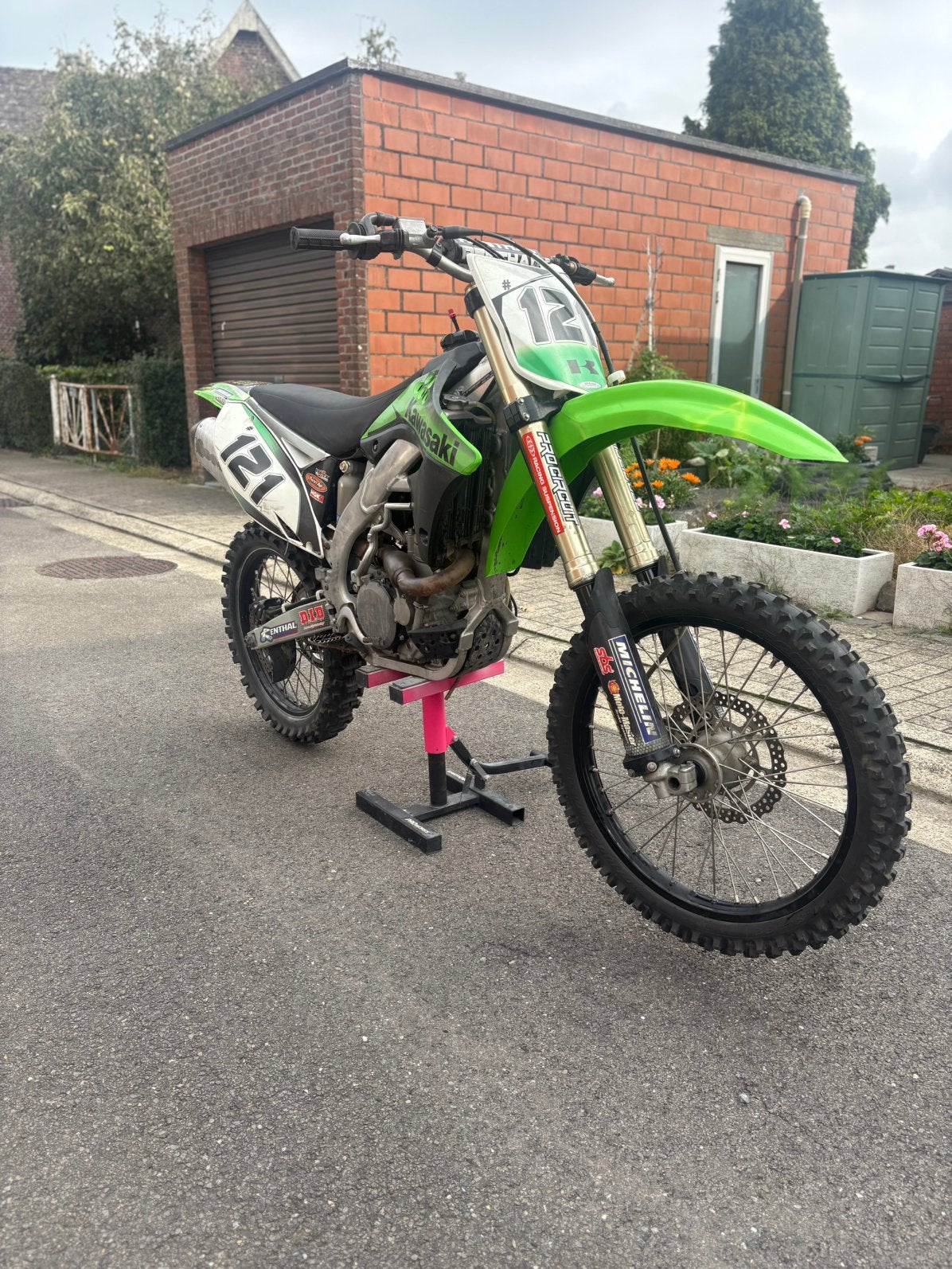 Kawasaki kx450f, Fietsen en Brommers, Ophalen, Zo goed als nieuw, Overige merken
