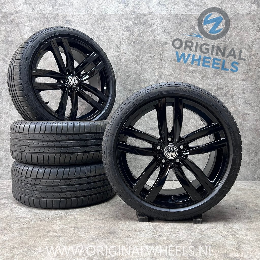 18 inch originele Durban velgen + zomerbanden VW Golf 7, 18 inch, Gebruikt, Banden en Velgen, Ophalen of Verzenden