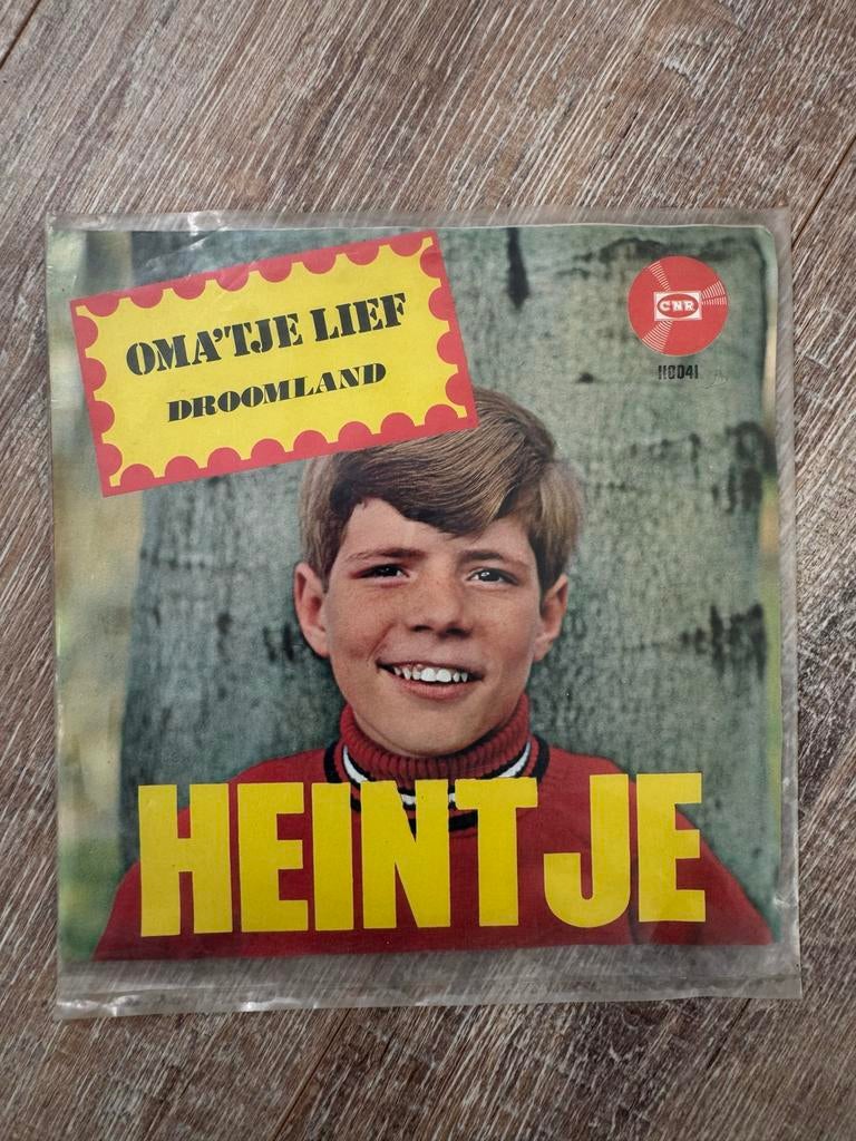 Heintje - Oma'tje Lief / Droomland - Single Vinyl (1968), Originele persing, Ophalen of Verzenden, Gebruikt, Nederlandstalig