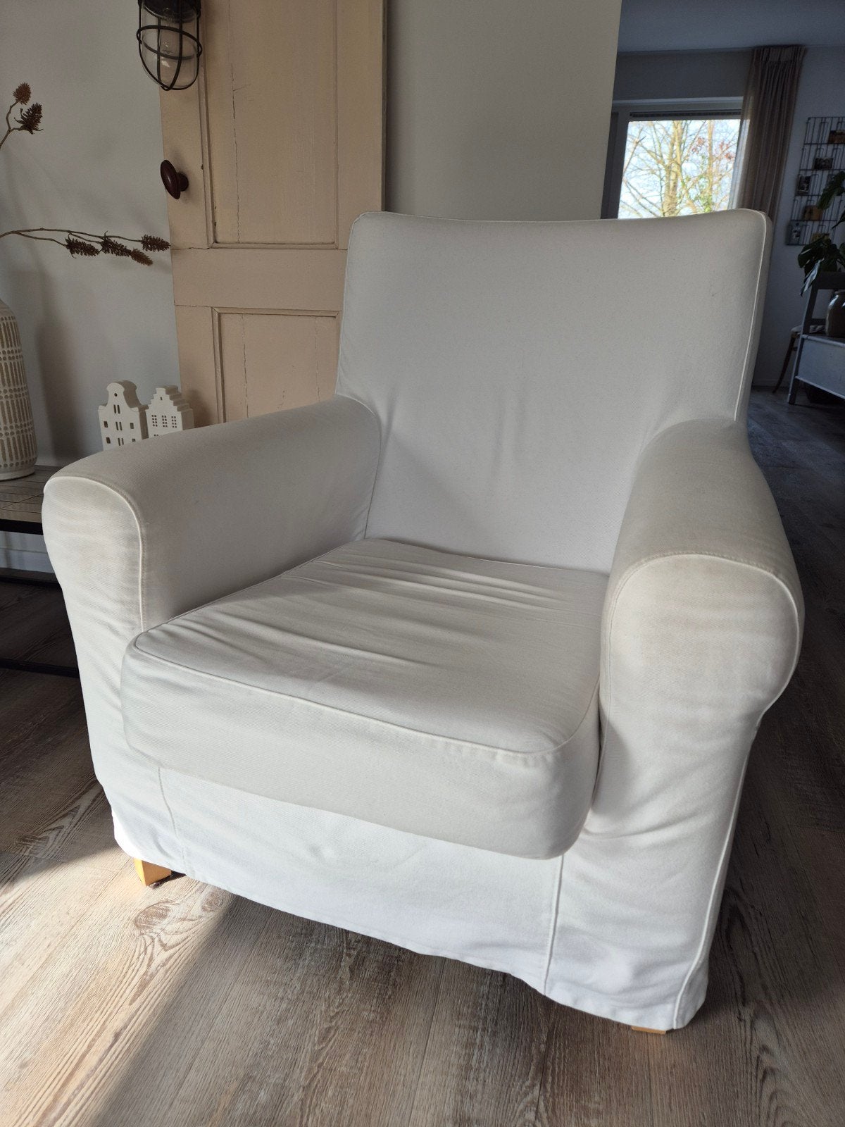 Ikea Ektorp stoel - Comfortabele fauteuil, Huis en Inrichting, Fauteuils, Ophalen, Modern, Comfortabel, Gebruikt, 75 tot 100 cm